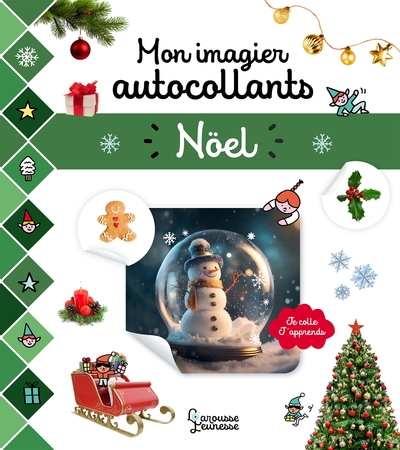 Picture of Mon imagier autocollants - Noël