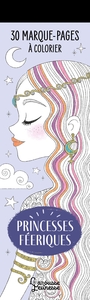 Image de 30 marque-pages à colorier - Princesses féeriques