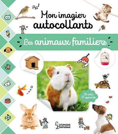 Picture of Mon imagier autocollants - Animaux familiers
