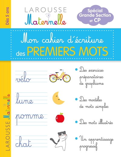 Image de Mon petit cahier d'écriture - Premiers mots