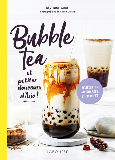 Image de Bubble Tea et petites douceurs d'Asie