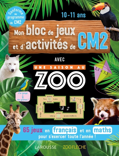 Picture of Mon bloc de jeux et d'activités pour le CM2 - Une SAISON AU ZOO