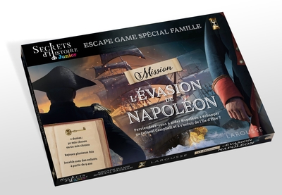 Picture of Escape game famille - SECRETS d'HISTOIRE JUNIOR - évasion de Napoléon