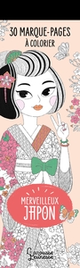 Image de 30 marque-pages à colorier - Merveilleux Japon