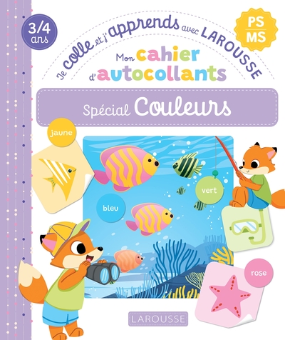 Picture of Mon cahier autocollant, spécial Couleurs (MS)