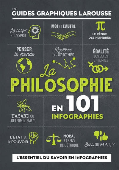 Picture of La Philosophie en 101 infographies - Guides graphiques larousse