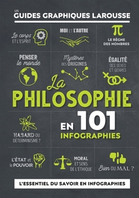 Picture of La Philosophie en 101 infographies - Guides graphiques larousse