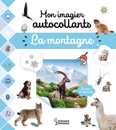 Picture of Mon imagier autocollants - La montagne