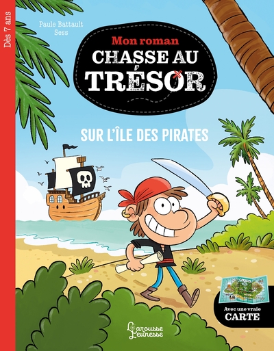 Image de Mon roman CHASSE AU TRESOR - Sur l'île des pirates