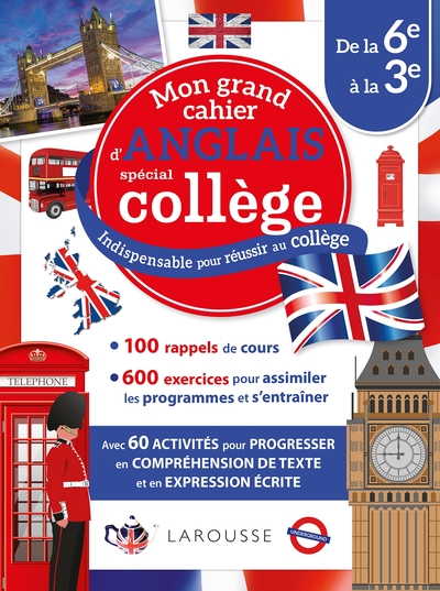 Image de Mon grand cahier d'anglais spécial collège