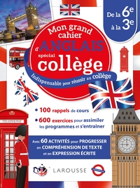 Image de Mon grand cahier d'anglais spécial collège
