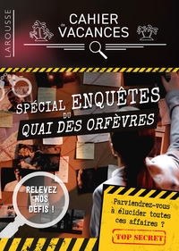 Picture of Cahier de vacances adultes, spécial Enquêtes du Quai des Orfèvres