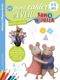 Picture of Mon grand cahier d'éveil - Sam et Julia - 4-5 ans