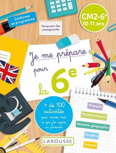 Picture of Je me prépare pour la 6ème