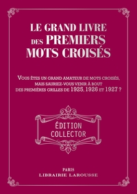 Image de Le Grand livre des Premiers mots croisés