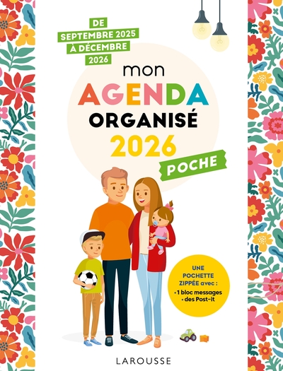 Image de Mon agenda famille organisée 2026 - Poche