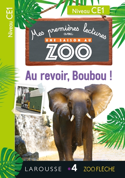 Image de Premières Lectures Une SAISON au ZOO - CE1 Au  revoir, Boubou !