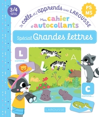 Picture of Mon cahier autocollants, spécial Grandes lettres (PS/MS)