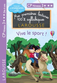 Picture of Premières lectures syllabiques CP Niveau 3 - Vive le sport !