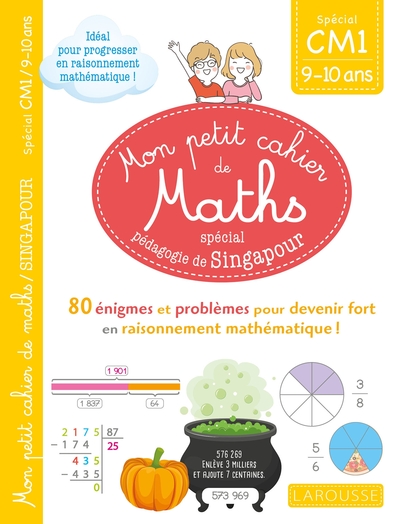 Image de Mon petit cahier de maths - méthode de Singapour Spécial CM1