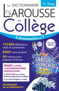 Picture of Le dictionnaire Larousse du collège - 11/15 ans