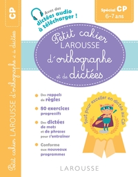 Picture of Petit cahier LAROUSSE d'orthographe et de dictées CP