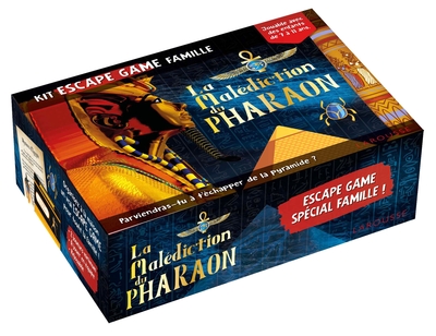Picture of Kit escape game famille La malédiction du pharaon