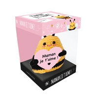 Image de Abeille crochet Maman je t'aime