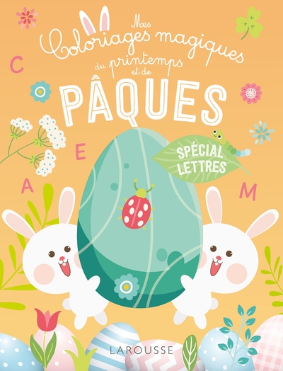 Image de Mes coloriages magiques du printemps et de Pâques - Lettres