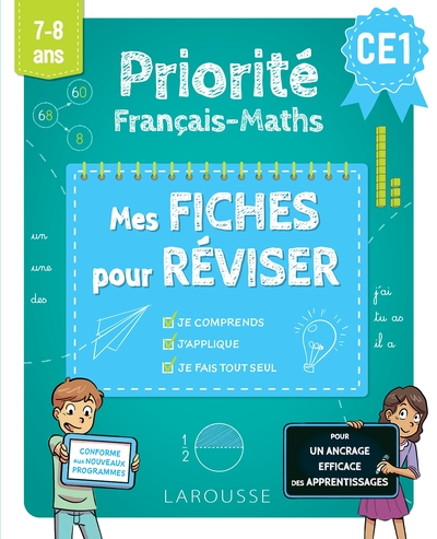 Image de Priorité Français Maths - Mes Fiches pour réviser - CE1