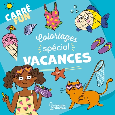 Picture of Carré fun - Coloriages Spécial vacances
