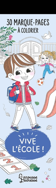 Picture of 30 marque-pages à colorier - Vive l'école !