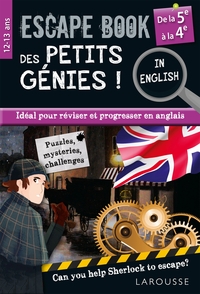 Picture of Escape book des petits génies in english de la 5e à la 4e