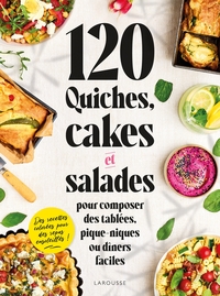 Image de 120 quiches, cakes & salades