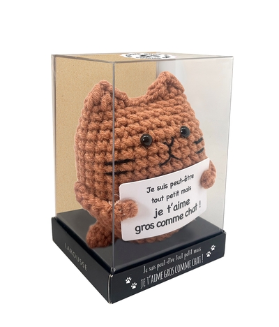 Picture of Je suis peut-être tout petit mais je t'aime gros comme chat !