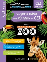 Image de Mon cahier de CE1 - UNE SAISON AU ZOO