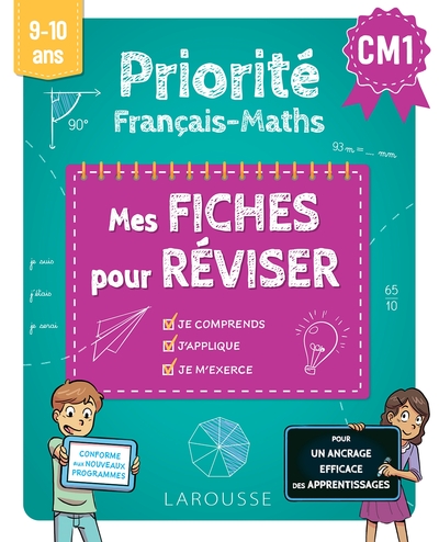 Image de Priorité Français Maths - Mes Fiches pour réviser - CM1