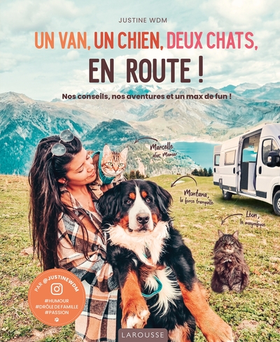 Picture of Un van, un chien, deux chats, en route !