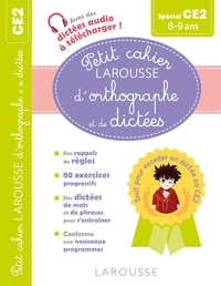 Image de Petit cahier LAROUSSE d'orthographe et de dictées CE2