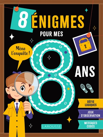 Image de 8 énigmes pour mes 8 ans