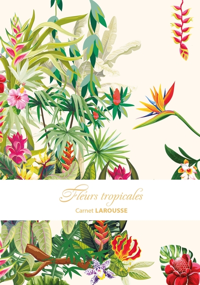 Picture of Carnet Larousse - Fleurs tropicales