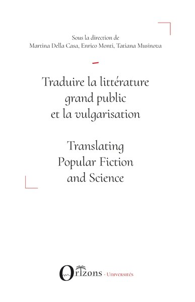 Picture of Traduire la littérature grand public et la vulgarisation