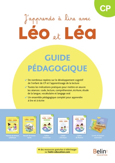 Picture of J'apprends à lire avec Léo et Léa - Guide pédagogique 2024