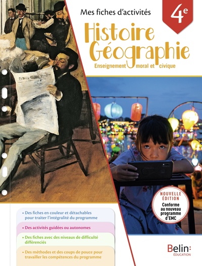 Picture of Mes fiches d'activités Histoire Géographie EMC 4e 2025