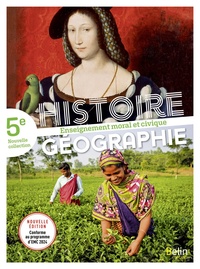 Picture of Manuel Histoire Géographie EMC 5e 2024