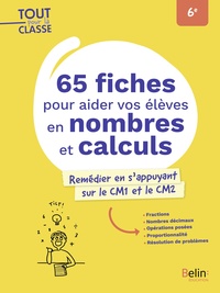 Picture of 65 fiches pour aider vos élèves en nombres et calculs