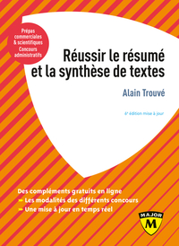 Picture of Réussir le résumé et la synthèse de texte