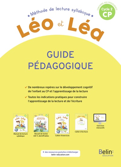 Picture of LEO ET LEA 2019 – Guide pédagogique CP – Édition 2021