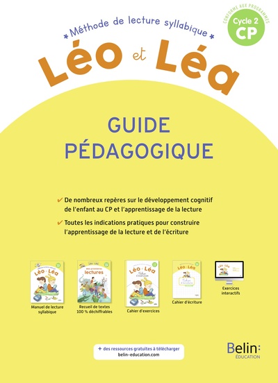 Picture of LEO ET LEA 2019 - Guide pédagogique CP - Édition 2021
