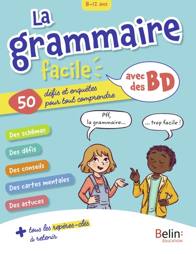 Image de La grammaire facile, avec des BD